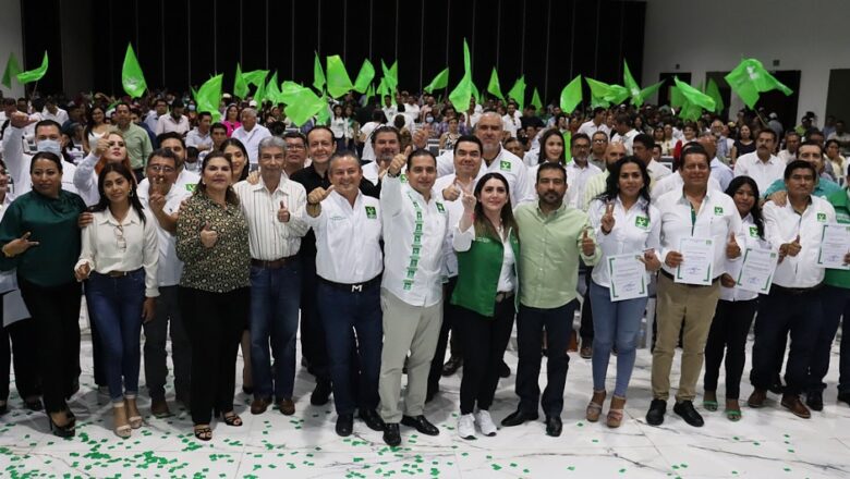 Rumbo a la elección del 2024 el PVEM en Chiapas se prepara y renueva su dirigencia