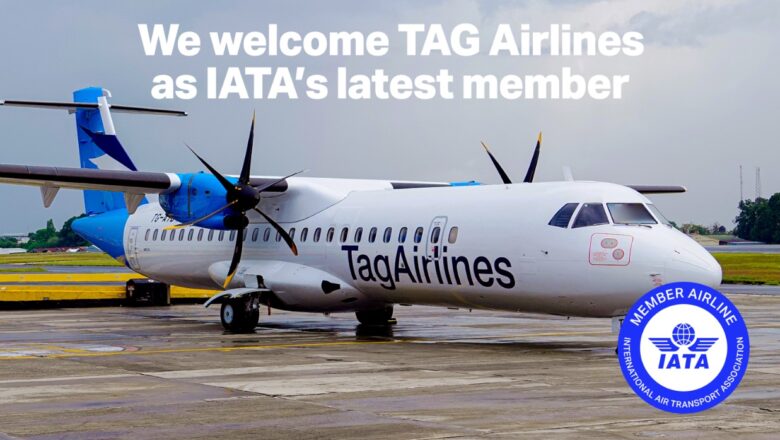 Obtiene Tag Airlines membresía de la Asociación Internacional de Transporte Aéreo (IATA)