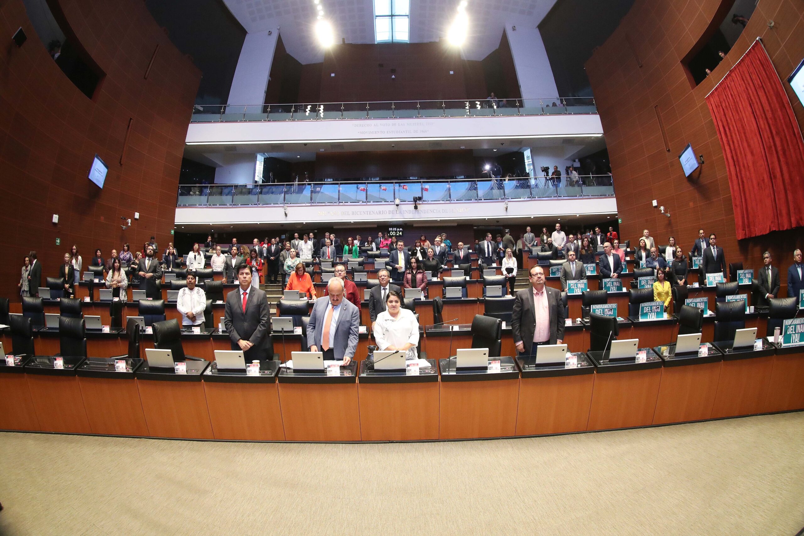 El Senado de la República   aprobó por unanimidad la expedición del Código Nacional de Procedimientos Civiles y Familiares