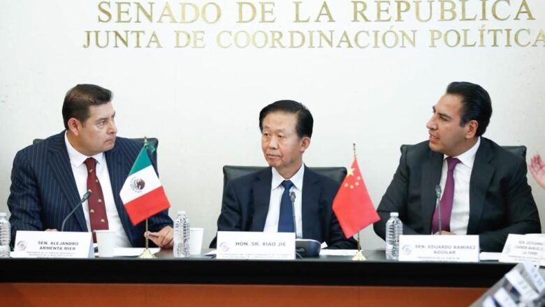 Senado refrenda compromiso para fortalecer vínculos comerciales con China