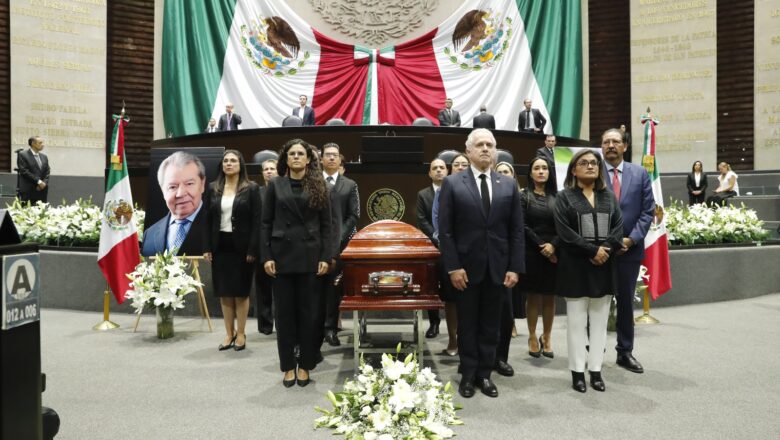 La Cámara de Diputados realizó homenaje luctuoso a Porfirio Muñoz Ledo, exdiputado federal, intelectual, académico y diplomático