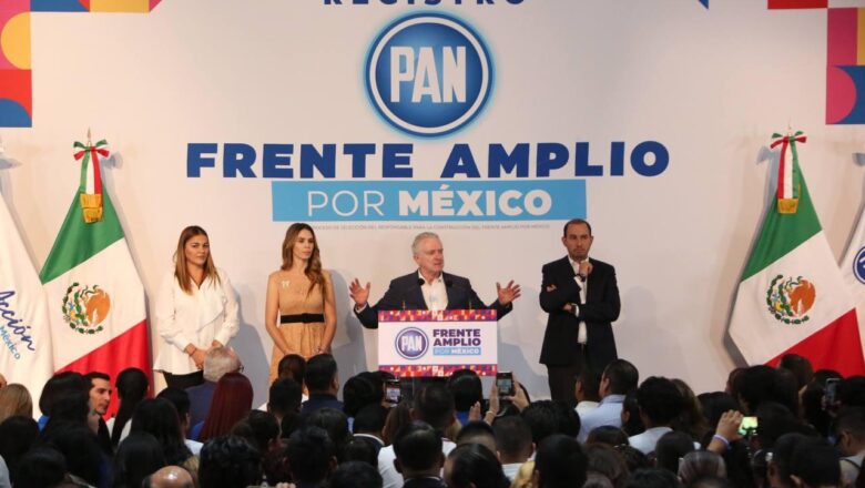 Creel, Gálvez , Quadri   y Preciado se registran para participar por el PAN como aspirantes a la candidatura presidencial del Frente Amplio por México