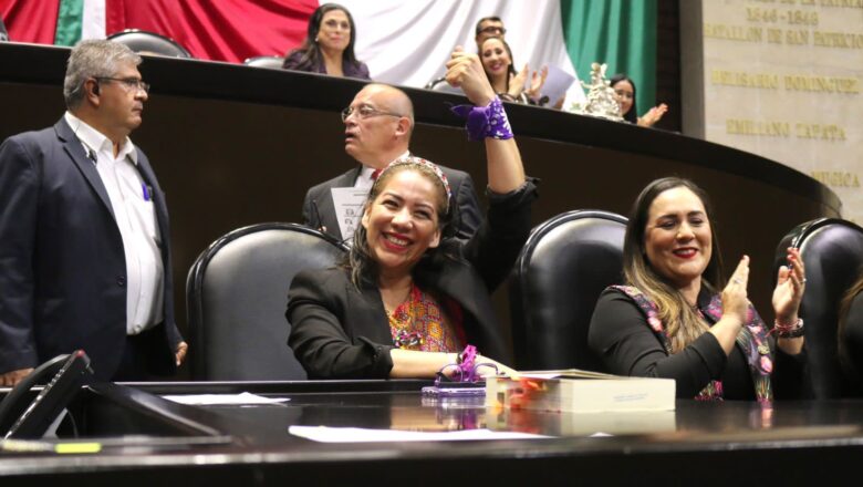 ¡Se rompió el “techo de cristal”! mujeres dominan la mesa directiva de la Cámara de Diputados