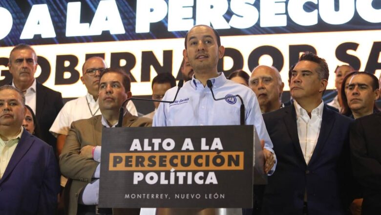 Pide el Dirigente Nacional del PAN Marko Cortés al Gobernador de N. L. Samuel García dejar de chingar a sus alcaldes