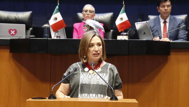 Anuncia Xóchitl Gálvez que en memoria de los fallecidos por siniestros naturales presenta la iniciativa para la creación de la Agencia Mexicana de Manejo de Emergencias, (AMME)