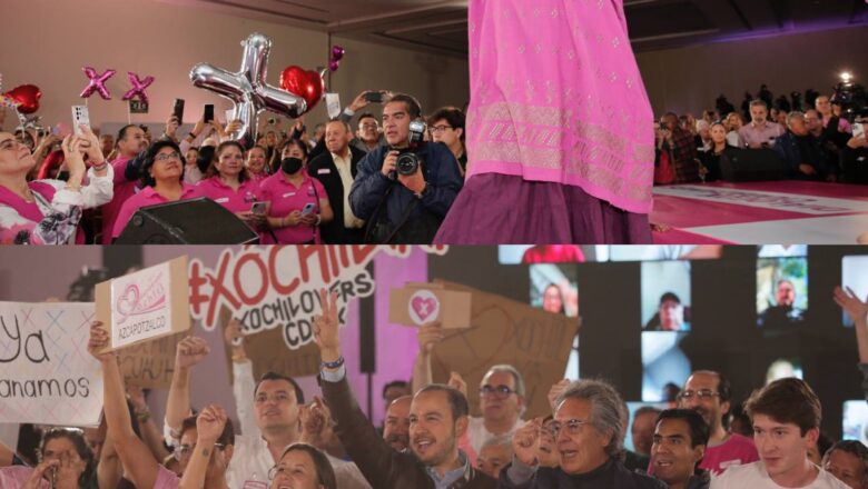 La sociedad civil quiere una persona hecha y derecha por sí misma como lo es Xóchitl Gálvez y no un títere como Sheinbaum: Marko Cortés