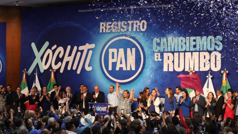 El PAN formaliza registro de Xóchitl Gálvez como precandidata a la Presidencia de la República y regresar la esperanza a México