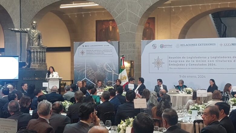 Diplomacia, fundamental para resolver conflictos multilaterales, destaca la senadora Ana Lilia Rivera