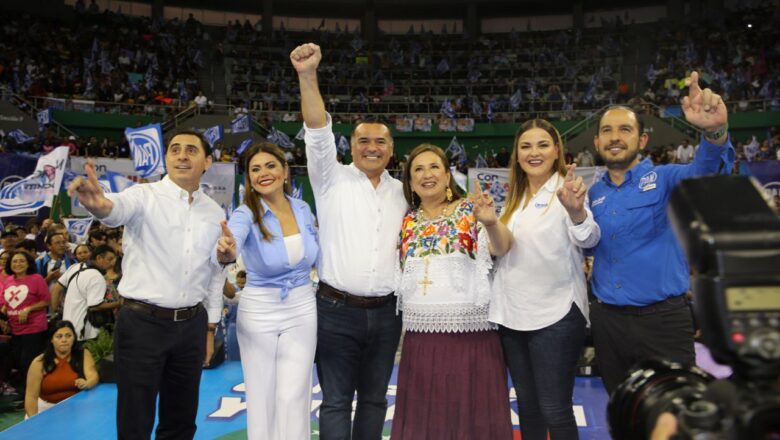 En Yucatán y México ya no queremos gobernantes de cuarta, sino de primera y el PAN tiene un equipo listo para la victoria: Marko Cortés