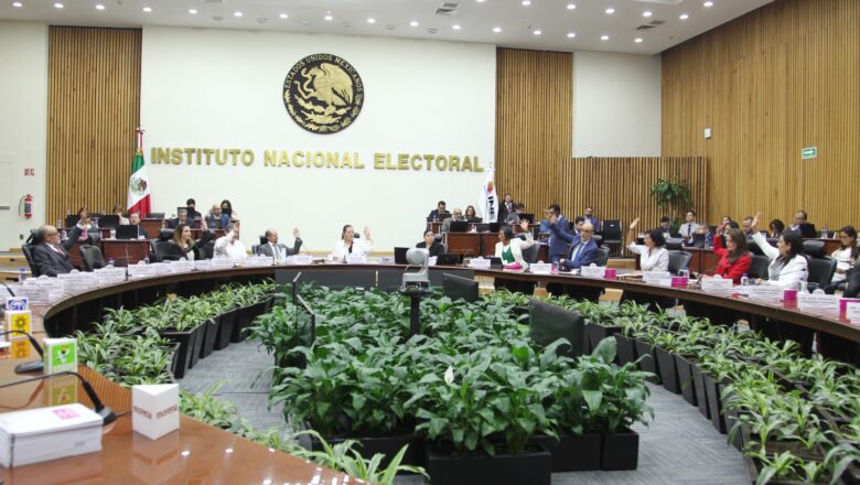 Avala INE registro de candidaturas a la Presidencia de la República