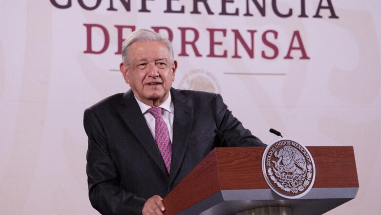 El Primer Mandatario Andrés Manuel López Obrador reconoció que la Bandera Nacional es de todos