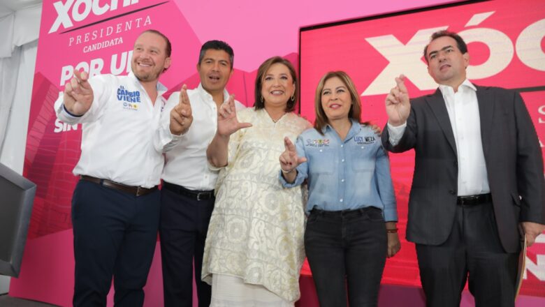 Presentan candidatos opositores el nuevo pacto de seguridad “Blindar” para las carreteras de México