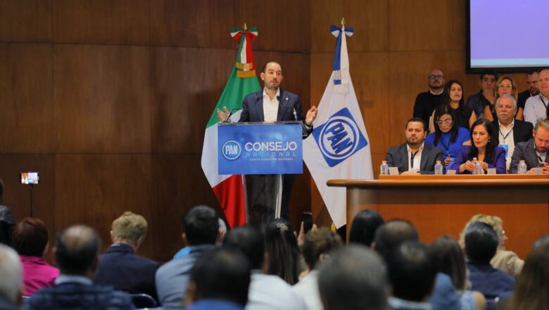 Marko Cortés hace un llamado a la militancia del PAN a resistir y conformar una gran cruzada en defensa de la República