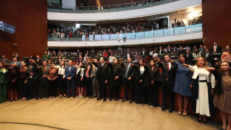 Crisis de legitimidad en el TFJA: 25 nuevos magistrados toman protesta ante la Comisión Permanente del Congreso