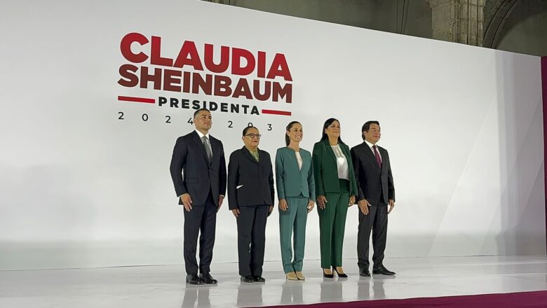 Claudia Sheinbaum anunció nuevos nombramientos para su Gabinete de Seguridad