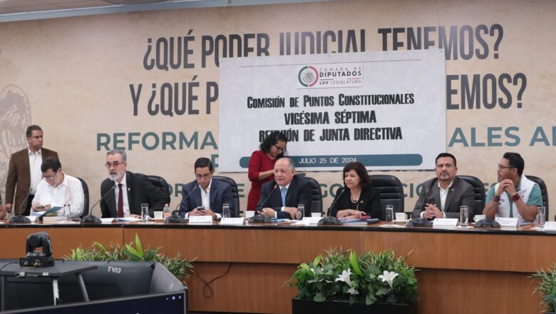 El 22 de agosto estará listo para su discusión el proyecto de dictamen de la Reforma Judicial: Juan Ramiro Robledo