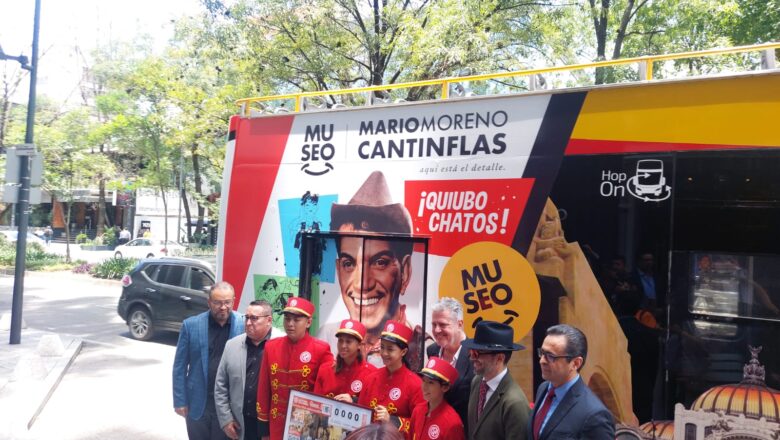 Se inaugura el Museo Mario Moreno “Cantinflas” y se promueve a través de un Billete de Lotería Nacional