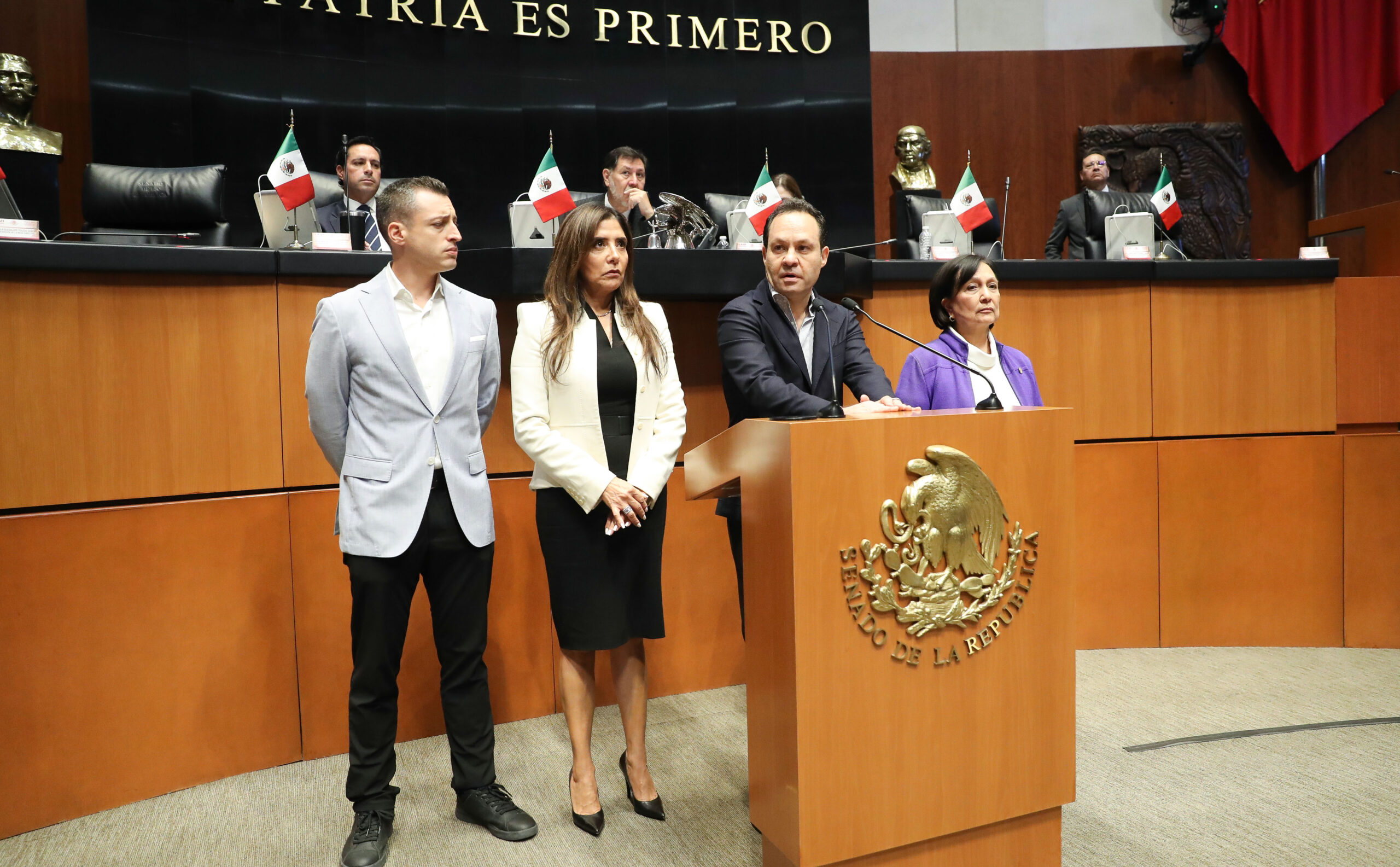 Senadores de oposición prevén acción de inconstitucionalidad contra Reforma al Poder Judicial