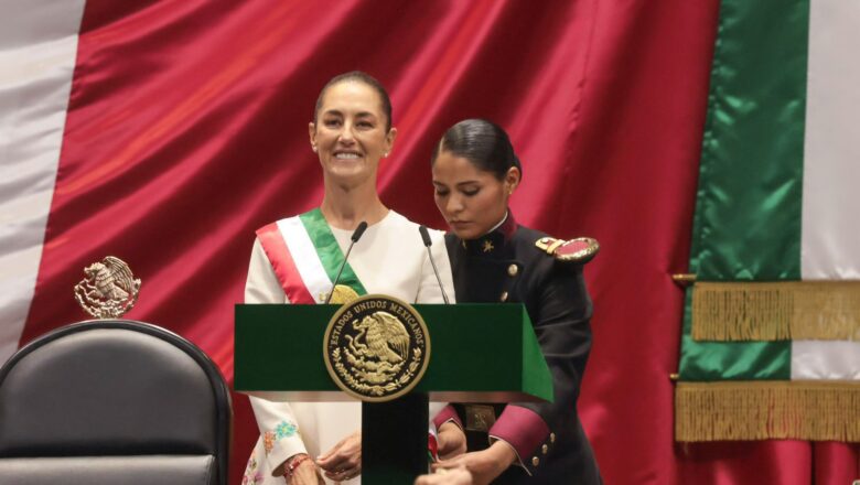 ¡No los voy a defraudar! Sheinbaum toma protesta como presidenta de México