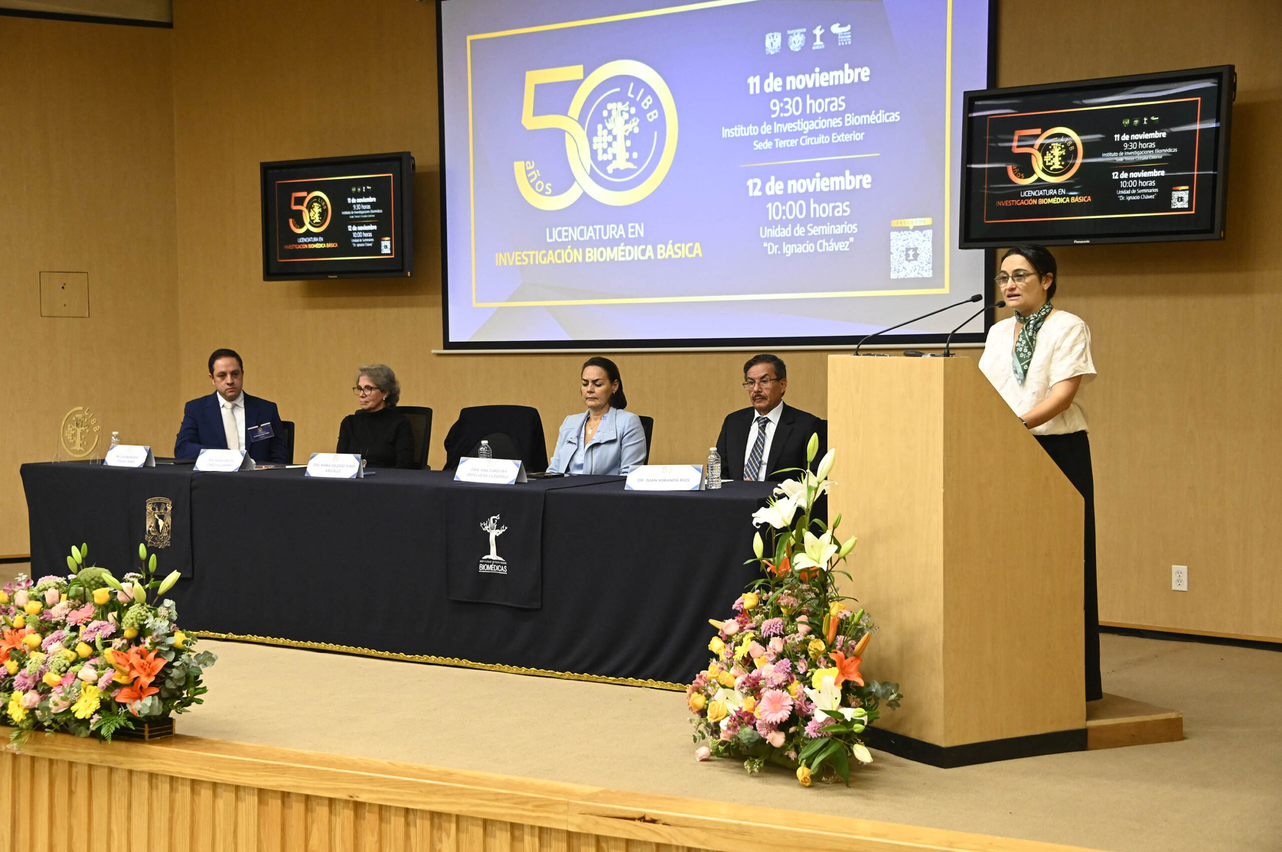 La Licenciatura en Investigación Biomédica Básica: 50 Años de Formación Científica en la UNAM