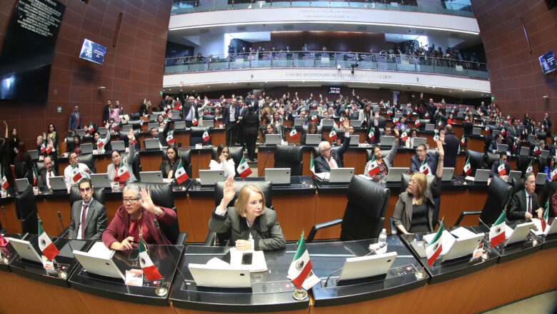 El Senado aprueba la creación de las Secretarías de la Mujer y de Ciencia, Humanidades, Tecnología e Innovación