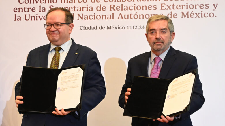 UNAM y Cancillería acuerdan acciones conjuntas para apoyar a migrantes mexicanos en Estados Unidos