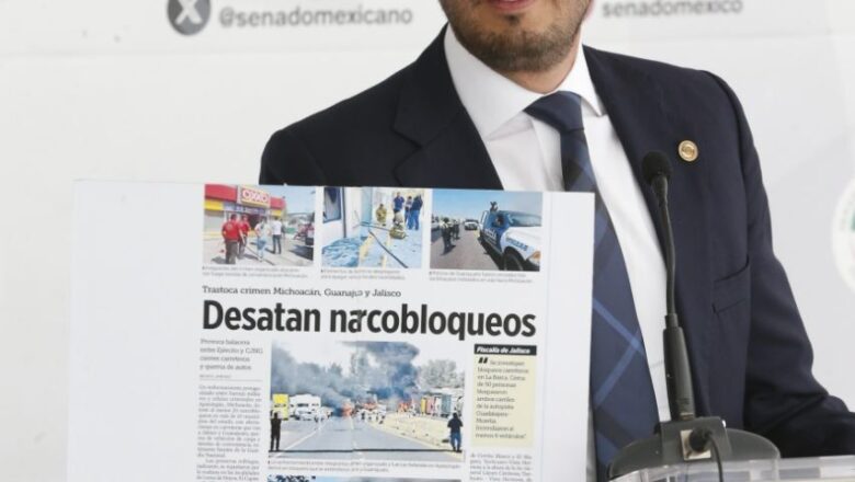 Estrategia de seguridad del gobierno es manipulación de cifras y pacto con el crimen organizado: Marko Cortés