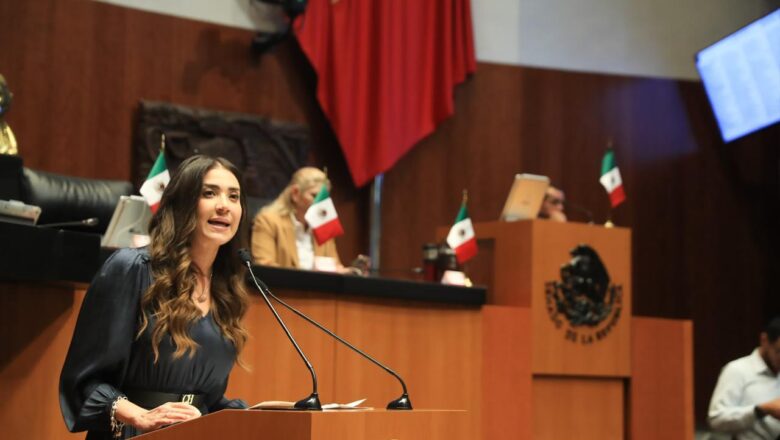 La senadora del PRI Paloma Sanchez exige a las autoridades federales informen mensualmente sobre personas buscadas y localizadas