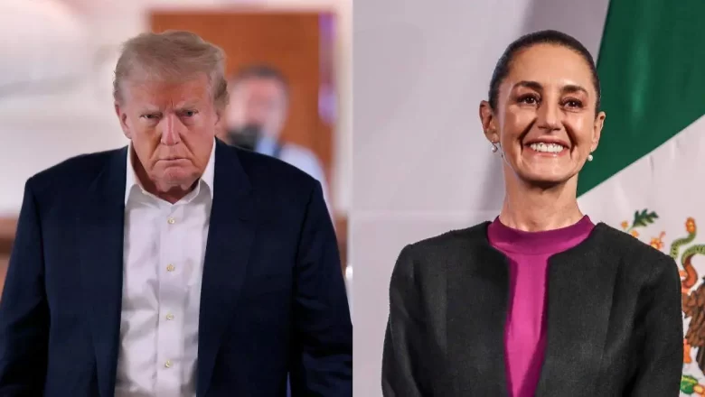 Trump acusa a Claudia Sheinbaum de temer a los cárteles por rechazar envío de tropas de EE.UU. a México