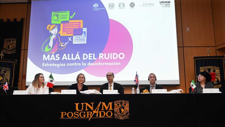 La  embajadora del Reino Unido en México Susannah Goshko advierte: “Necesitamos herramientas para distinguir la información falsa