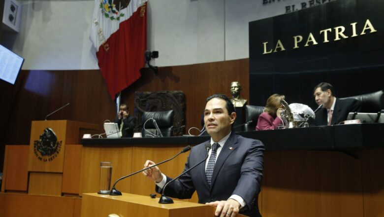 El PAN en el Senado llamó a cambiar la ruta de la seguridad en México: “Un alcalde asesinado al mes y un policía al día no es aceptable” Enrique Vargas