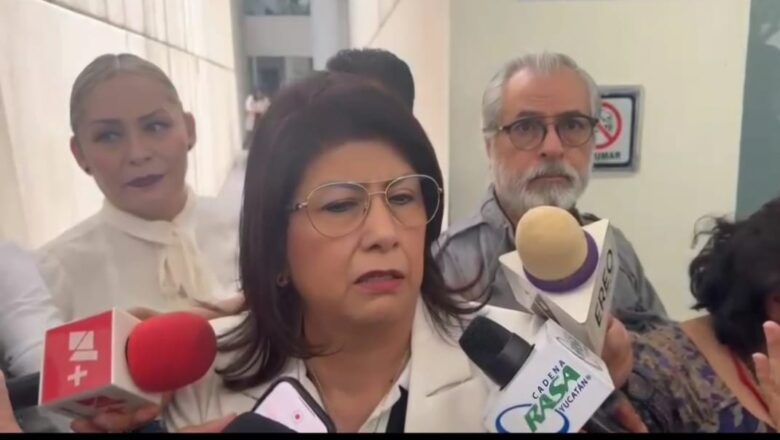 La senadora de Morena Mariela Gutiérrez, se congratuló porque la inundación de Chalco duró solo 3 horas