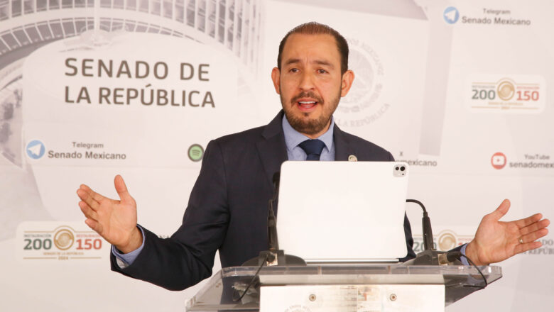 En un acto autoritario sin precedentes el Presidente del Senado Gerardo Fernández Noroña prohíbe al senador Marko Cortés participar como observador en la Asamblea Parlamentaria del Consejo de Europa