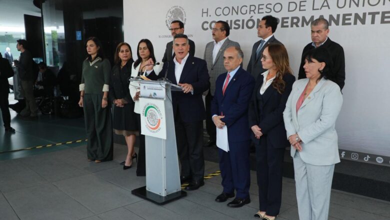 La bancada del PRI en el Senado exige comparecencia del Secretario de Hacienda ante acusaciones de lavado de dinero en tres bancos mexicanos: Alejandro Moreno