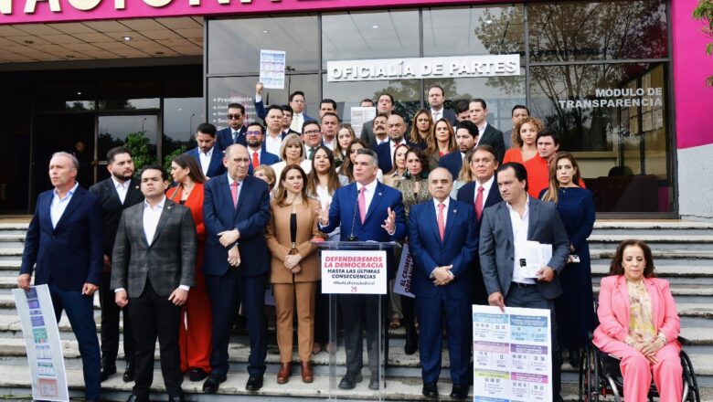 Por ser la elección judicial la de mayor farsa y dramática simulación, el PRI ante el INE pide su anulación: Alejandro Moreno