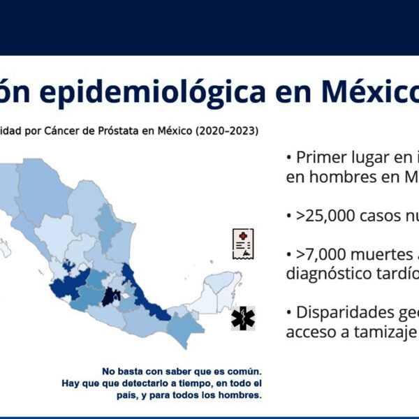 La vergüenza mata: UNAM alerta sobre el cáncer de próstata y llama a romper tabúes