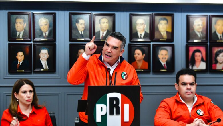 El PRI está firme para defender a México: Alejandro Moreno