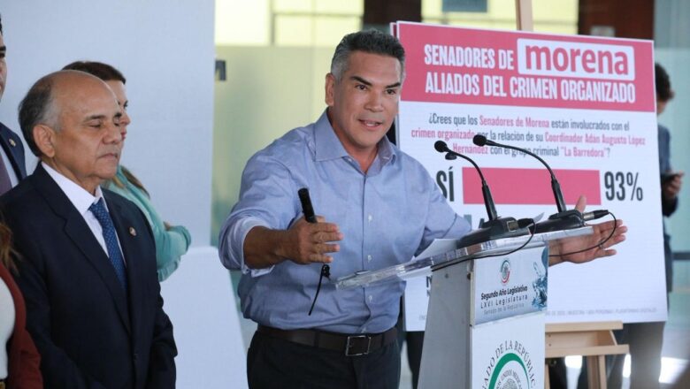 Alejandro Moreno acusa a Jesús Ramírez de ser el artífice de campañas de odio y acusa a Morena de instaurar un narco-gobierno en México