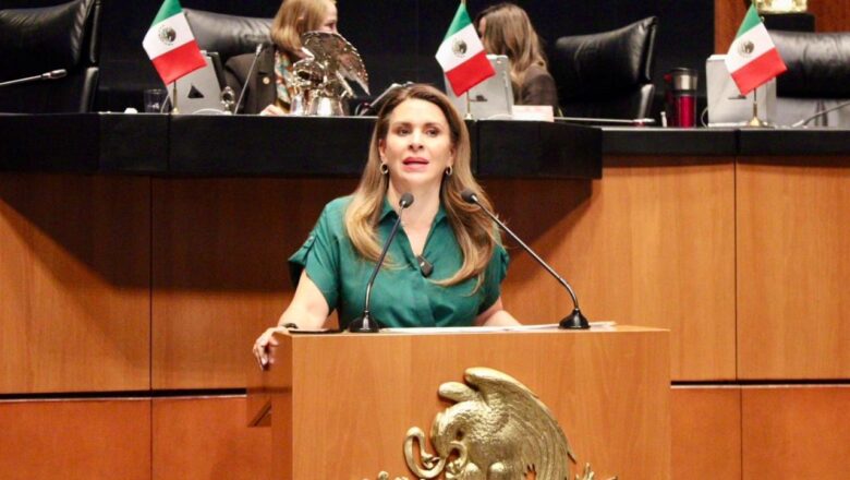 Senadora del PRI Carolina Viggiano presenta iniciativas para devolver seguridad y justicia a los mexicanos