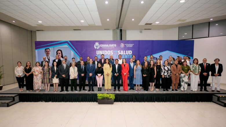 Refrenda Libia Dennise compromiso por la salud y bienestar de las familias guanajuatenses