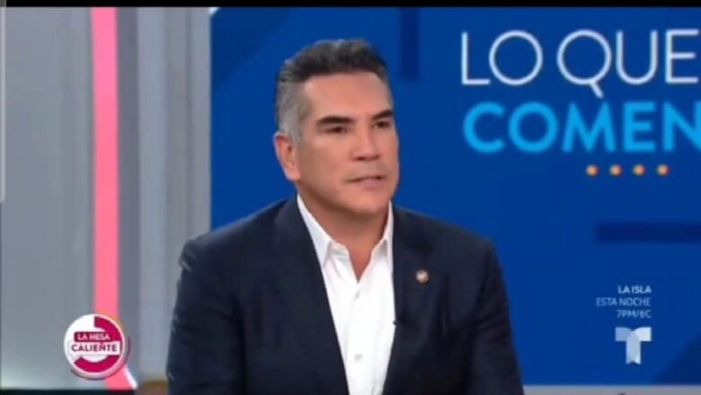 Alejandro “Alito” Moreno  acusa al gobierno de México de perder la confianza de EE.UU. por nexos con narcopolíticos de Morena