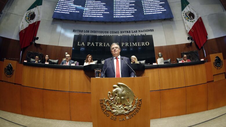 Marcelo Ebrard presume optimismo con el T-MEC, pero México enfrenta incertidumbre comercial