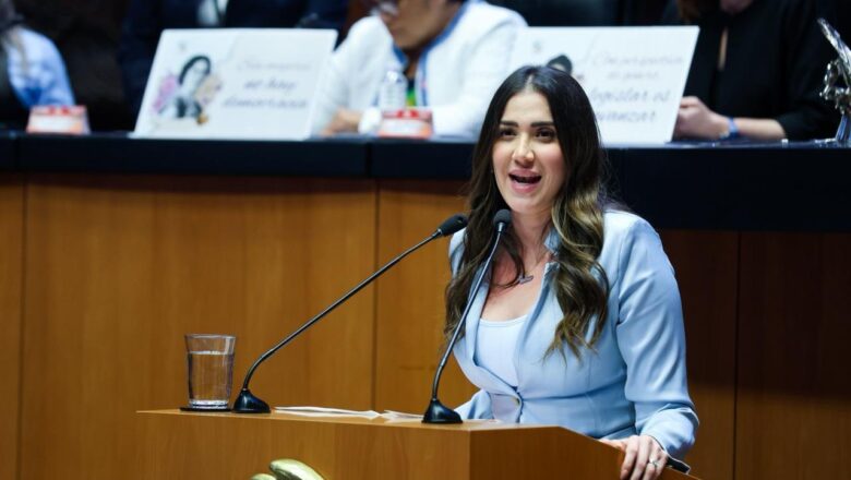 “Nunca más sin nosotras”: Senadora Paloma Sánchez denuncia la violencia que persiste contra las mujeres en México
