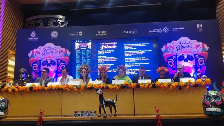 Guanajuato está en la mira mundial y se consolida como uno de los mejores festivales de día de Muertos en México: Guadalupe Robles