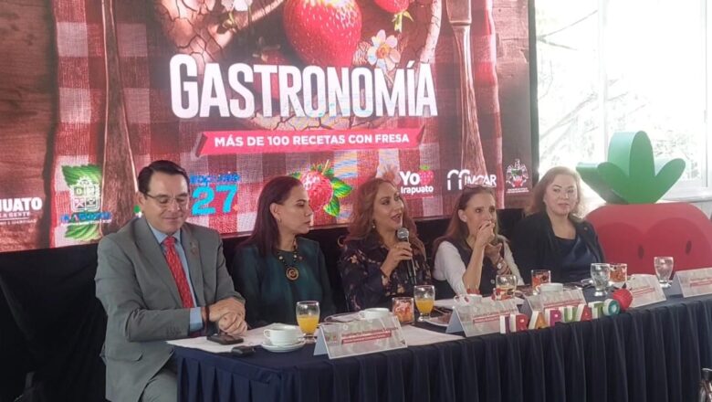 Presentan XIII Edición del Festival de la Fresa en Ciudad de México