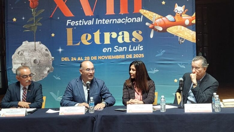XVIII Festival Internacional Letras en San Luis: punto de encuentro de la literatura mundial: Enrique Galindo