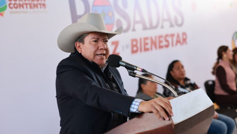 Con canastas alimentarias, fortalece gobernador David Monreal economía de familias de Juan Aldama