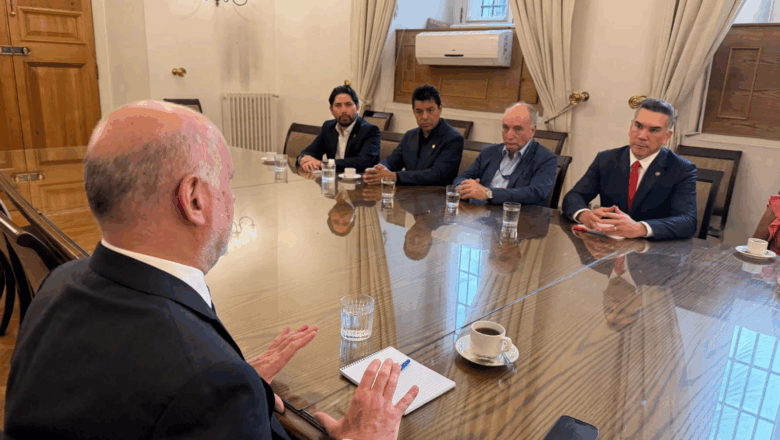 Se reúne Alejandro Moreno con Ministro del Interior y Seguridad de Chile para fortalecer el diálogo democrático en América Latin