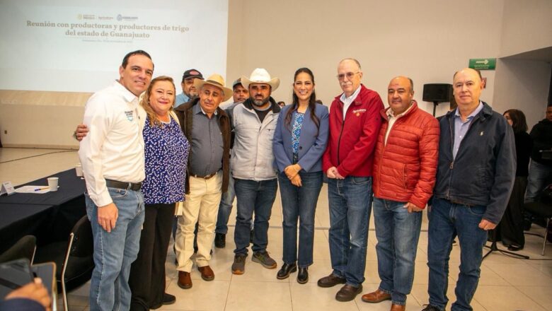 Guanajuato y SADER fortalecen acuerdos por el campo el presupuesto crecerá 108%, fortaleciendo programas productivos: Libia Dennise García