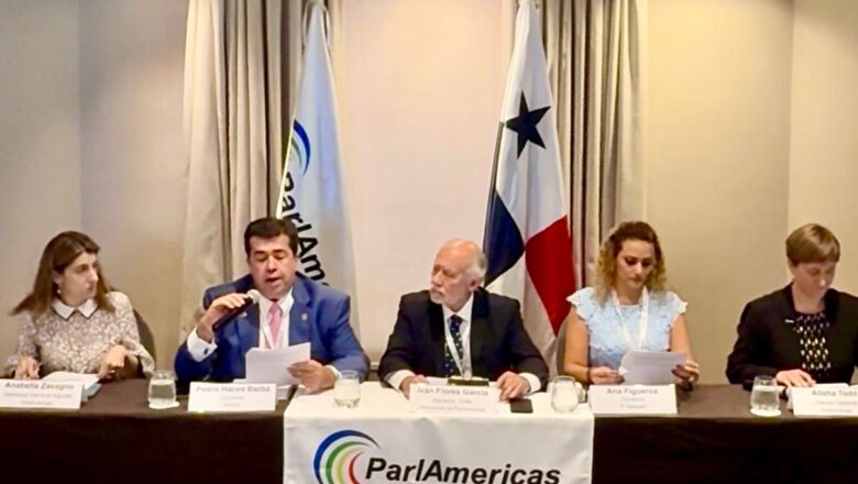 Pedro Haces asume la Vicepresidencia del Comité de Seguridad de Parlamericas